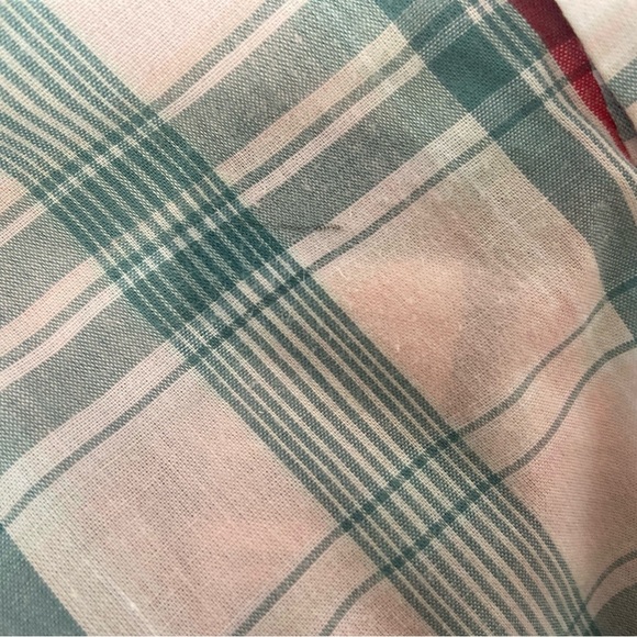 Wrangler Shirt Womens XL Teal Plaid Pearl Snap Western Buffalo - Picture 5 of 5